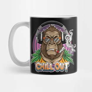 Hip Hop Gorilla Chill Out Artwork Mug